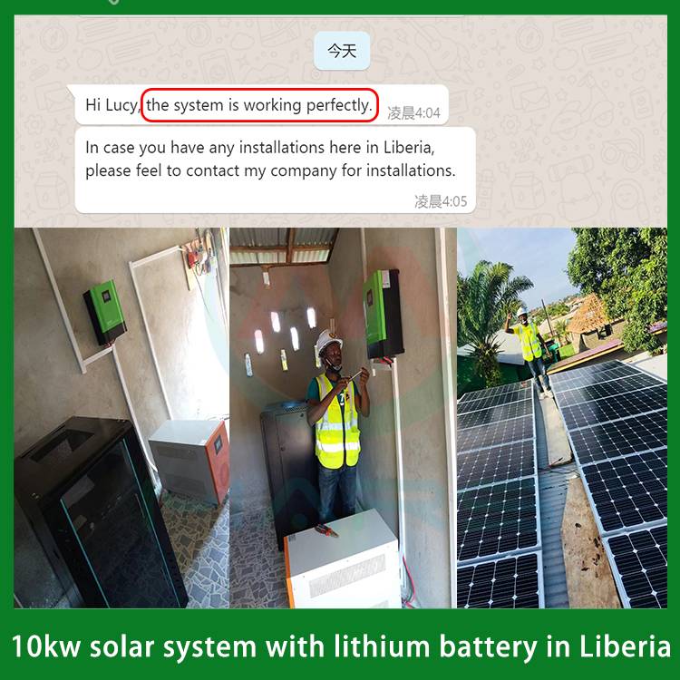 10KW Off Grid Solar Kits With Batteries In Liberia