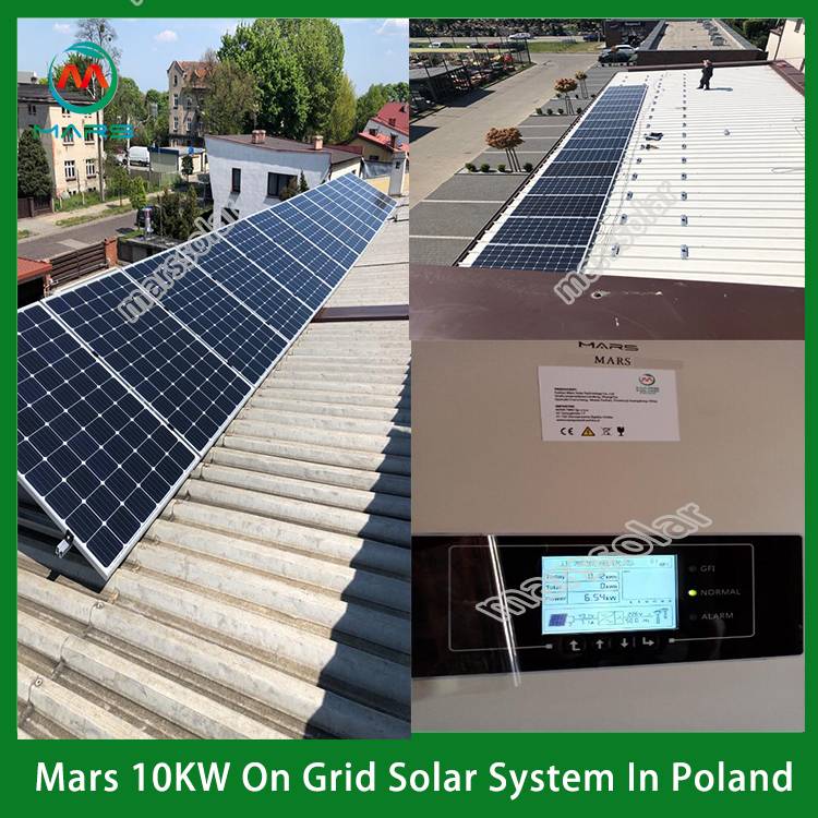 10KW On Grid Solar Plate For Home