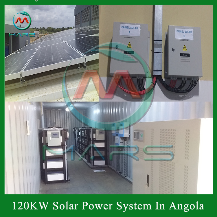 120KW Solar Photovoltaic Panels In Angola