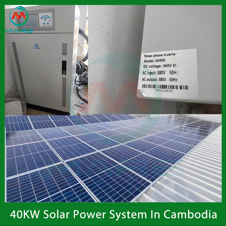 40KW Solar System Kits In Cambodia