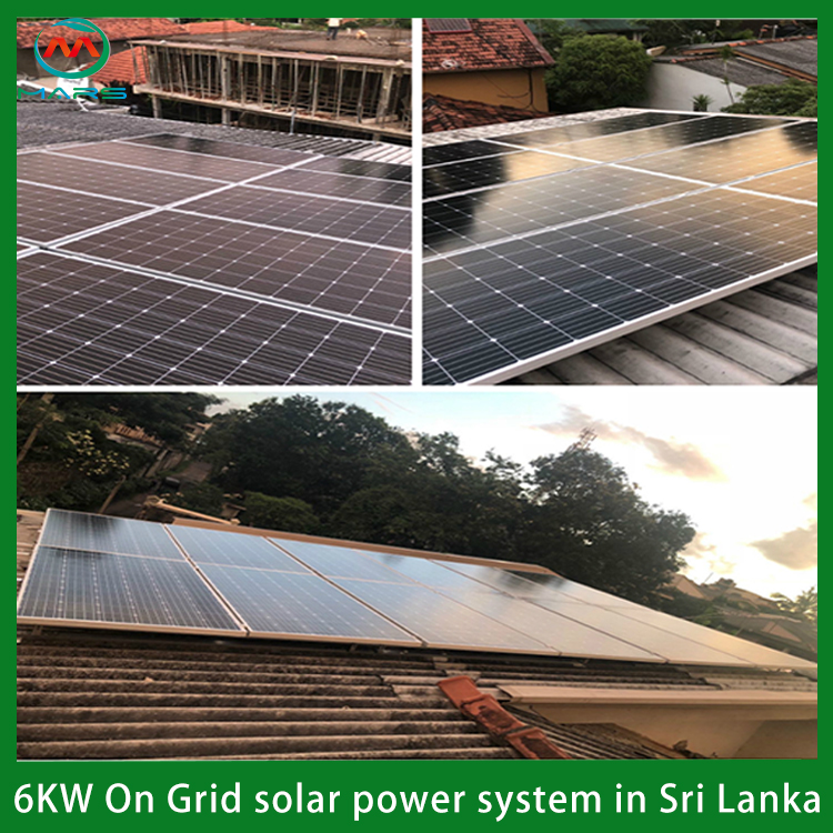 6KW On Grid Solar Energy Generator