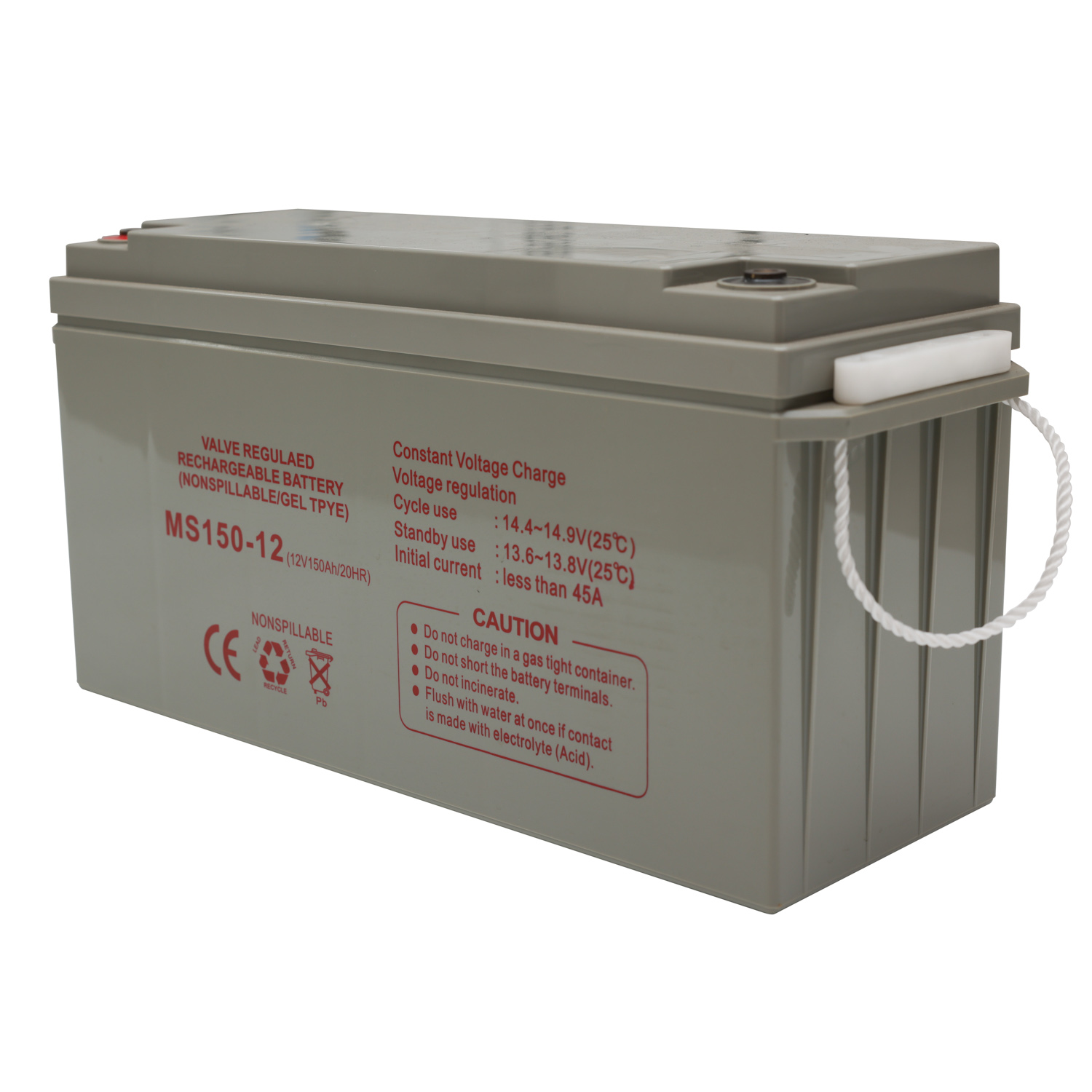 12V150AH Gel Battery