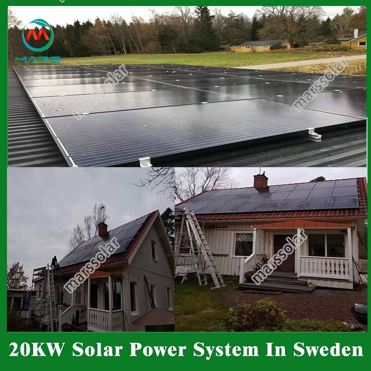 All Black Solar Devices For Home In Sweden