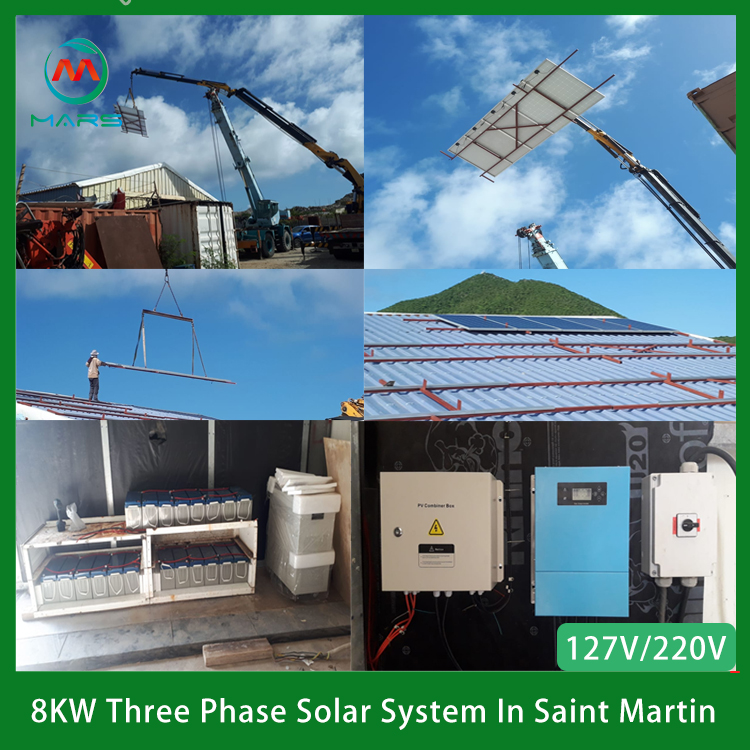 50KW Solar Panel Battery Bank