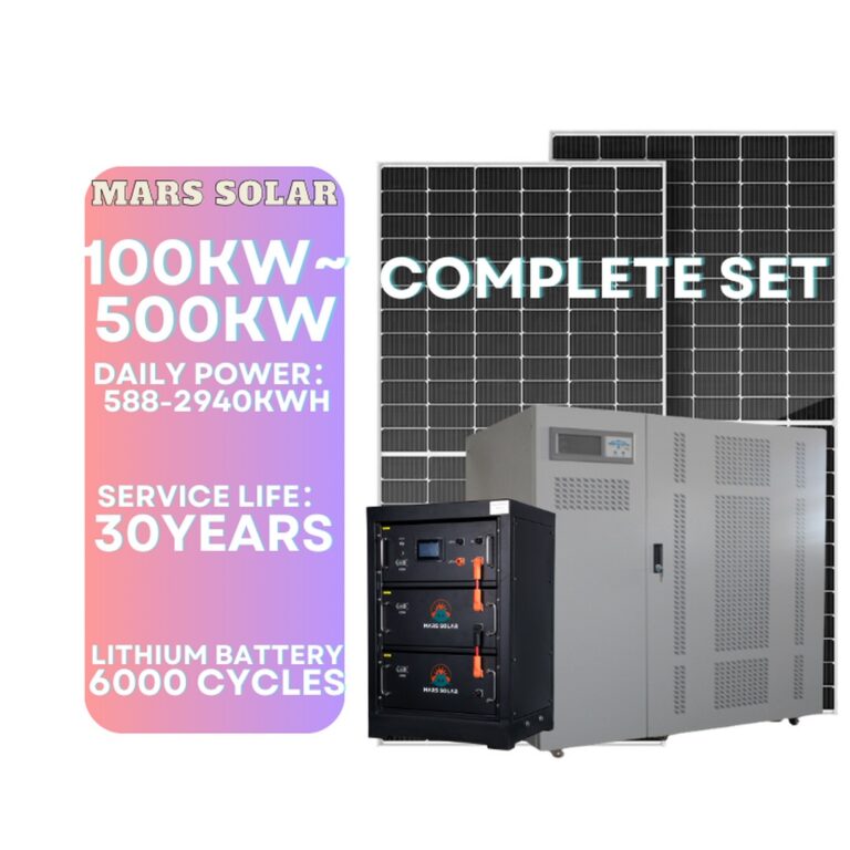 Sistema solar de 150 kW e 150 kVA
