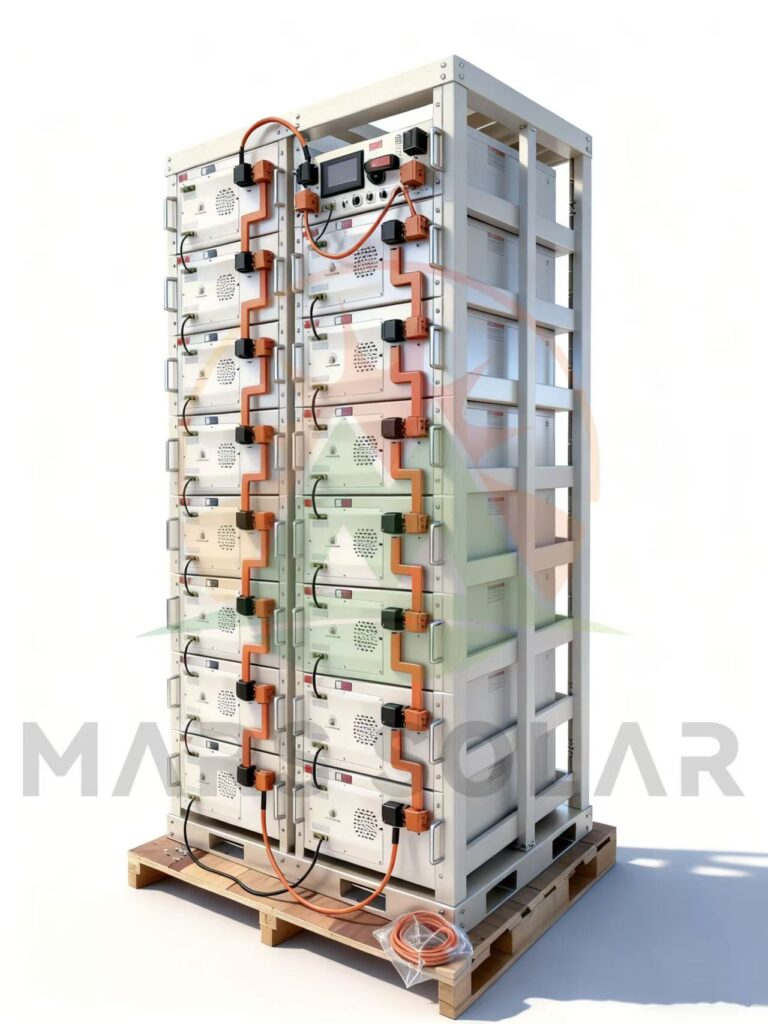Rack Mounted Energy Storage Battery 50-500 kWh