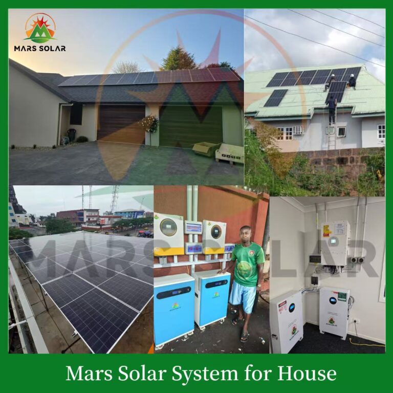 Sistema solar de Marte para casas