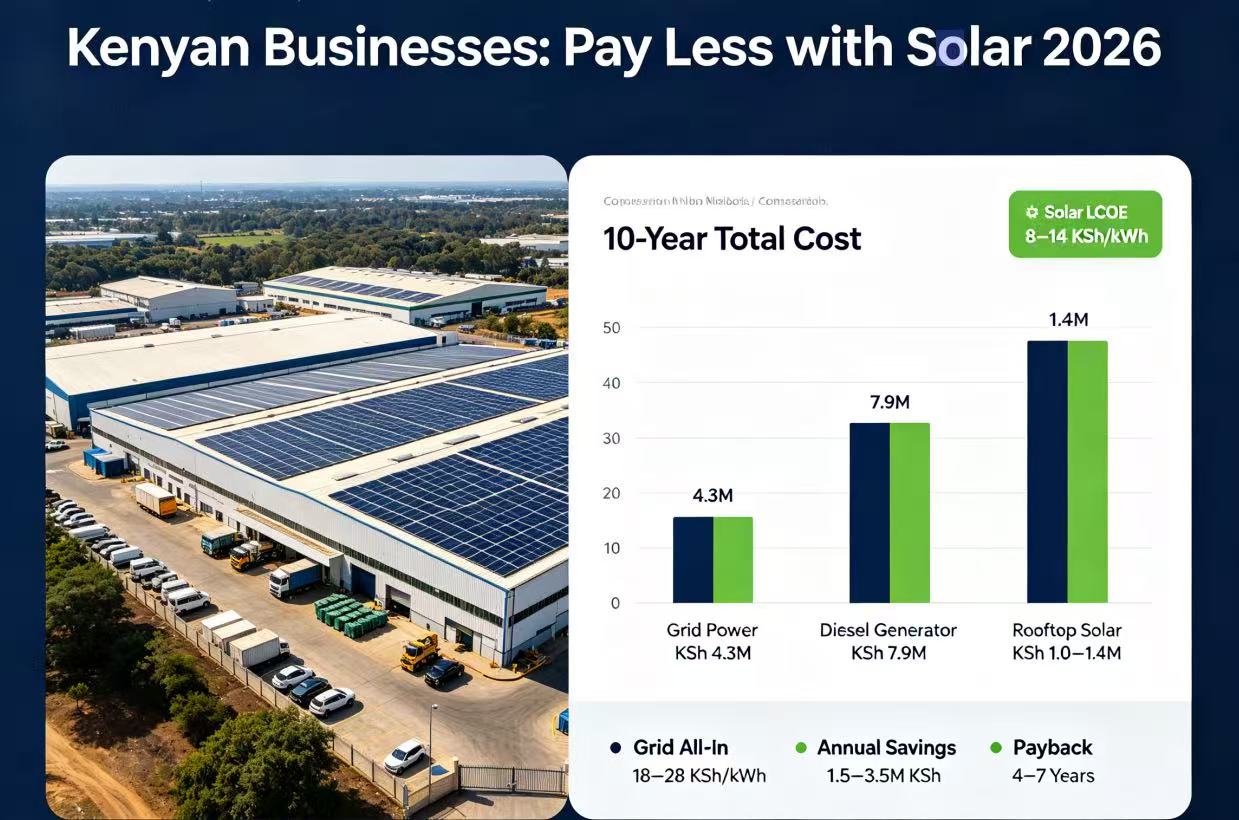 Kenya photovoltaic cost