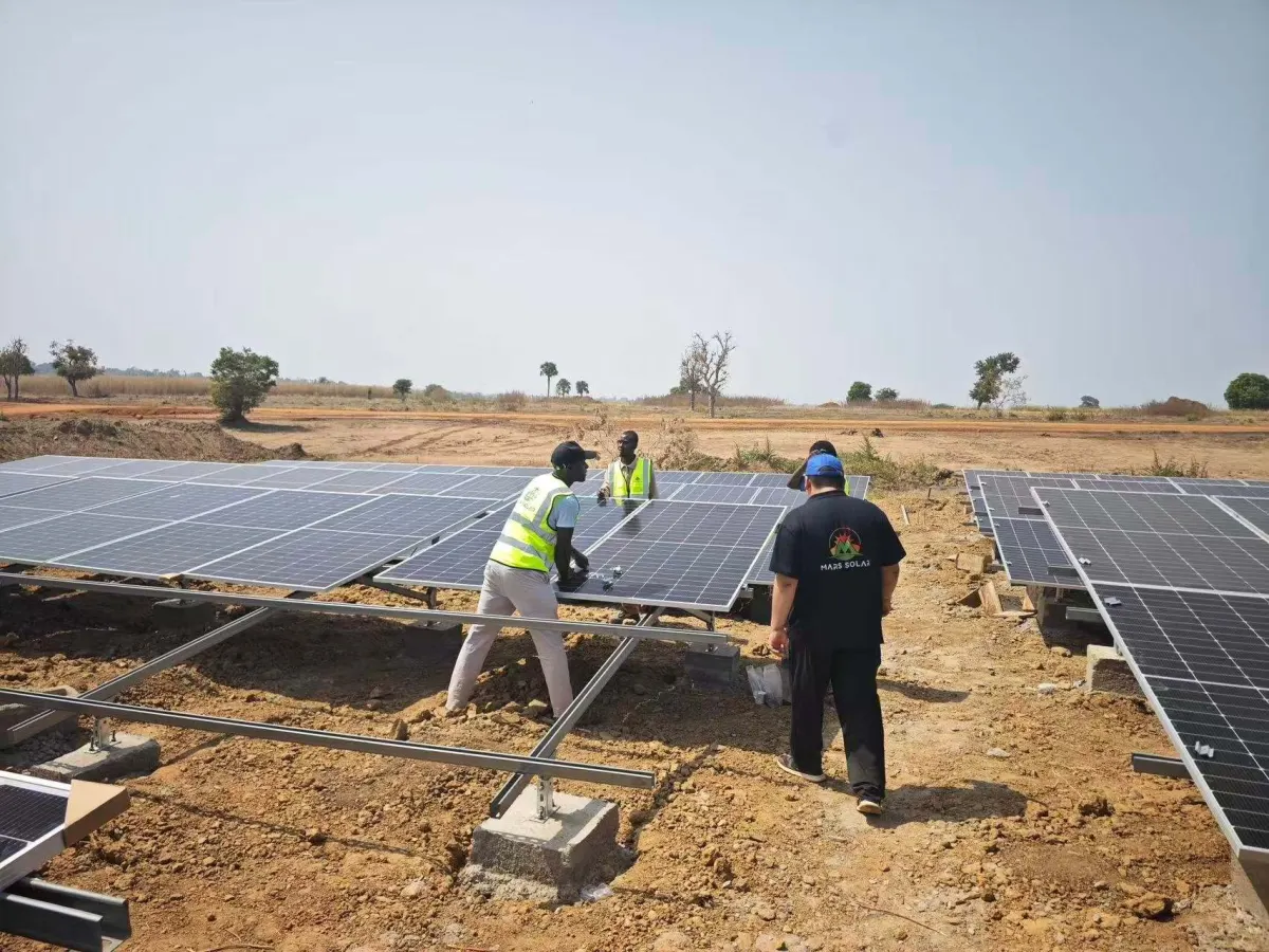 Solar system Nigeria reference: 200kW solar and battery storage project for a rice mill in Abuja