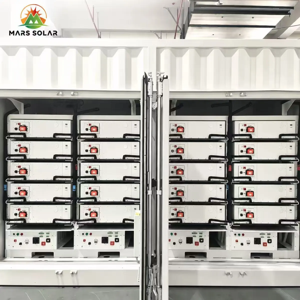 Solar system Nigeria project reference: containerised battery storage cabinets for a 6MW hybrid plant