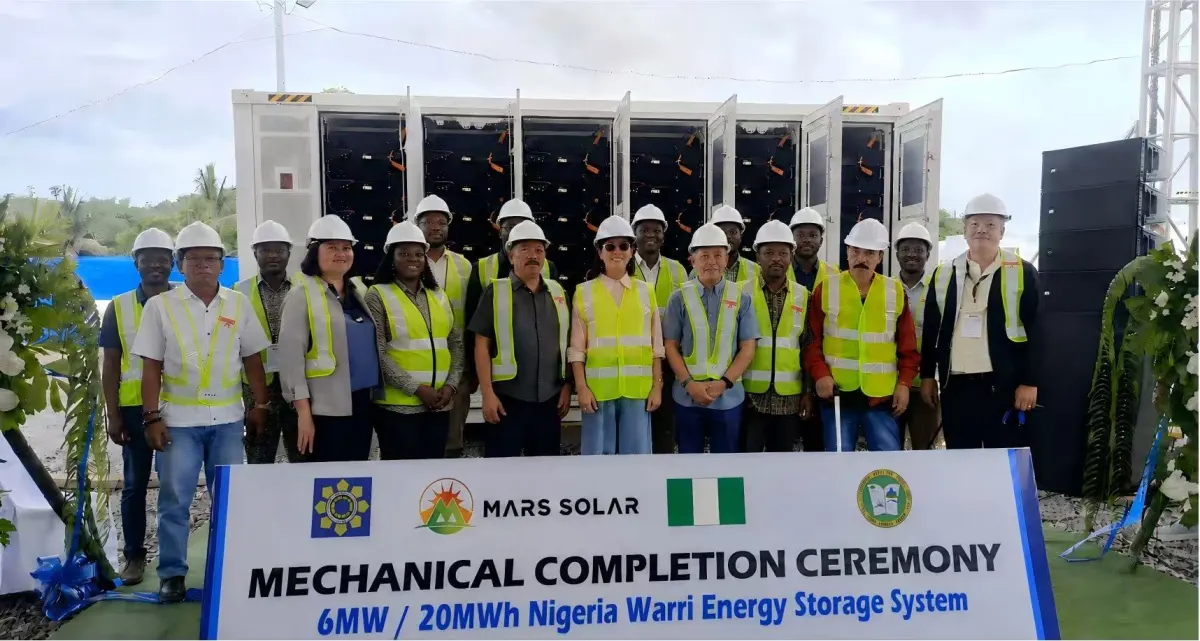 West Africa reference for any solar system Ghana buyer: 6MW ground-mount array with 20MWh battery storage in Nigeria